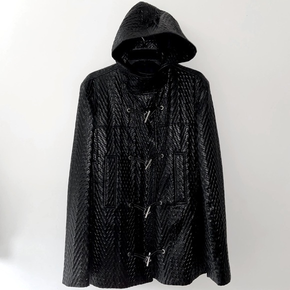 Balenciaga Wool/Nylon Blend Men’s PeaCoat/Parka w hood size 48eu pristine​​​​​